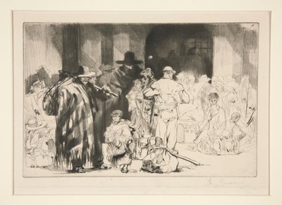المهاجرون بواسطة Auguste Brouet