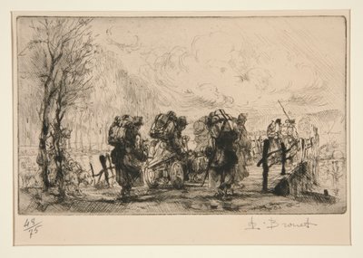 مدافع رشاشة بلجيكية بواسطة Auguste Brouet