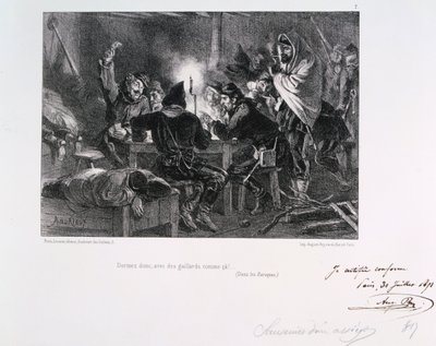 لذا نمت مع زملائك من هذا القبيل! ، حصار باريس ، 1870-1871 1871 بواسطة أوغست بري