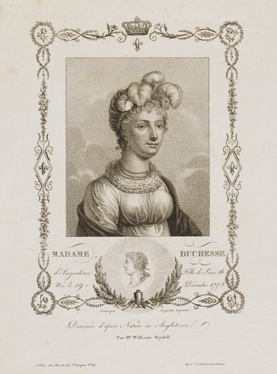 مدام دوتشي بواسطة أوغست كلود سيمون ليجراند