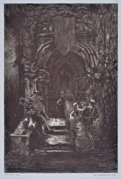 السلم (الرسم) بواسطة أغسطس لوزيت