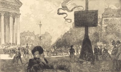 ركن من زاوية شارع رويال في شارع رويال 1890. بواسطة أوغست ليبير