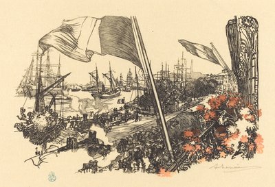 صفحة التفاني ، تم نشرها عام 1900. بواسطة أوغست ليبير