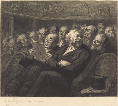 مقاعد الأوركسترا ، 1878. بواسطة أوغست ليبير