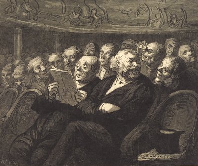 مقاعد الأوركسترا ، 1878. بواسطة أوغست ليبير