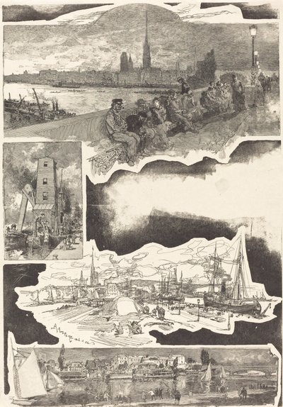 روان ، 1888. بواسطة أوغست ليبير