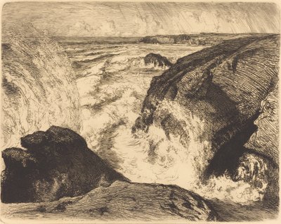 سبرينغ تايد ، روكس أوف زيون غراندي ماري ، روشرز دي سيون ، فيندي ، 1907. بواسطة أوغست ليبير