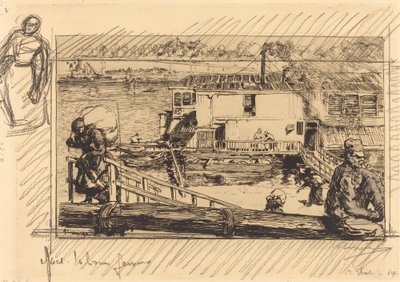 المغسلة ، المغسلة ، 1891. بواسطة أوغست ليبير