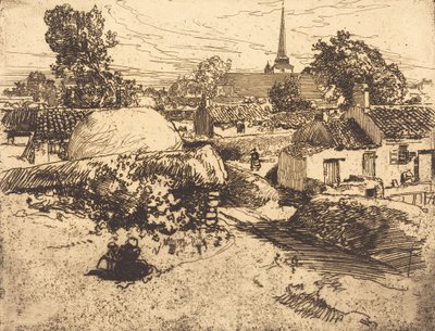 منظر لسانت جان دي مونت ، فيندي منظر لسانت جان دي مونت ، فيندي ، 1892. بواسطة أوغست ليبير