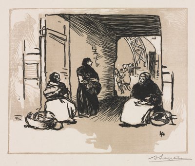 باعة الخبز ، 1889. بواسطة أوغست لويس ليبيري