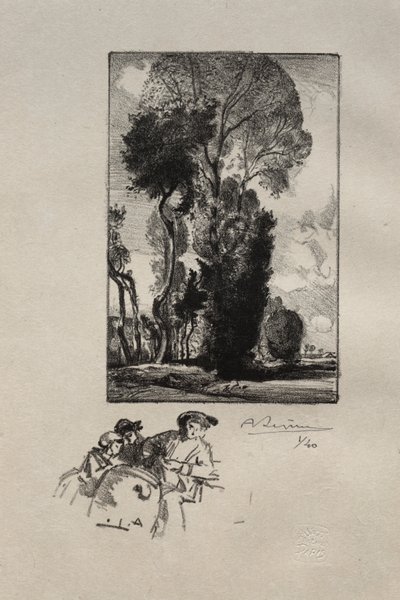 بوكاج بواسطة Auguste Louis Lepère
