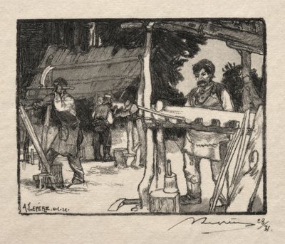 مصنع الشرائح ، 1889. بواسطة أوغست لويس ليبيري