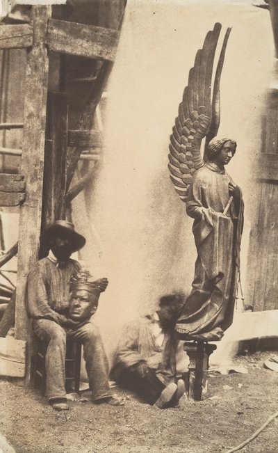 [ملاك الآلام ، سانت شابيل ، باريس] ، 1853-1854. بواسطة أوغست ميسترال