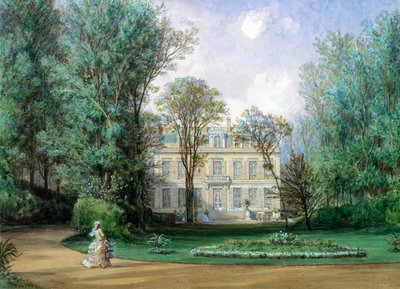 The Hotel Rainbeaux، Avenue des Champs Elysees and 57 Rue de Ponthieu، Paris، 1868 (مرحاض على ورق) بواسطة أوغست بول تشارلز أناستاسي