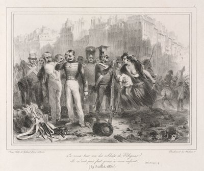 ألبوم عام 1831: أريد أن أقتل أحد جنود بوليجناك. لم يشفقوا على طفلي (تاريخي) بواسطة أوغست رافت