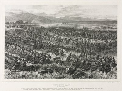 معركة واد الليغ ، 31 ديسمبر 1839 بواسطة أوغست رافت