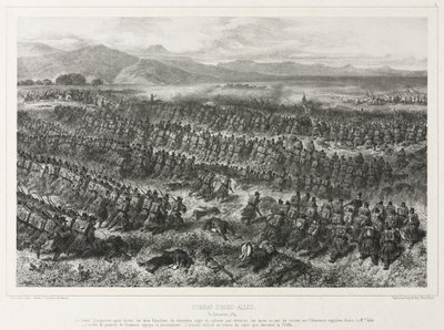 قتال واد ألك ، 31 ديسمبر 1839 ، 1840. بواسطة أوغست رافت