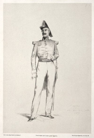 المارشال باروكي هيليرس ، 1859. بواسطة أوغست رافت