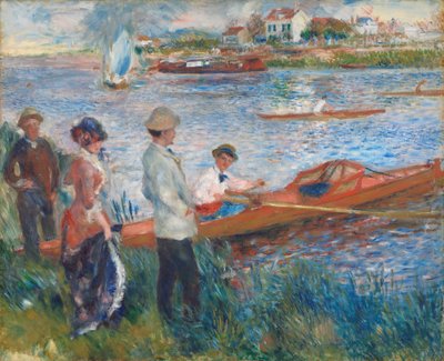 Oarsmen في Chatou بواسطة أوغست رينوار