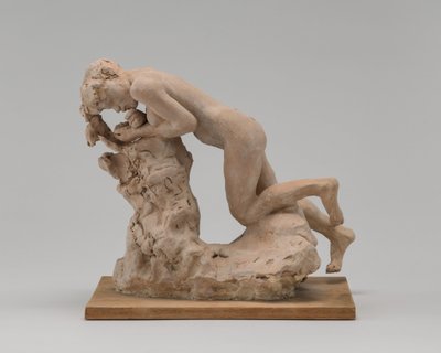 عشية أكل التفاح ، ج. 1885. بواسطة أوغست رودين