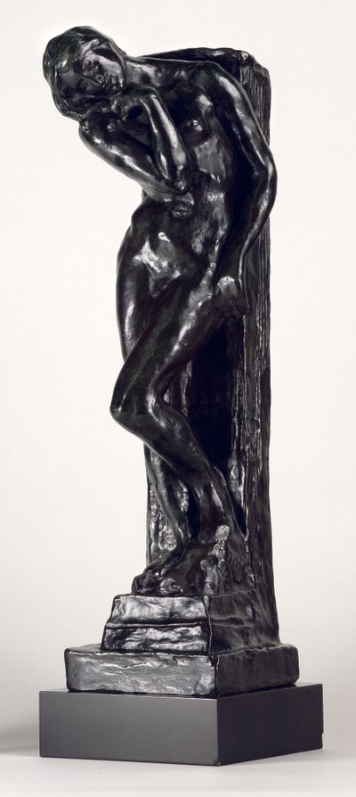 حواء مع شعر طويل ، 187880 (برونزي) بواسطة Auguste Rodin