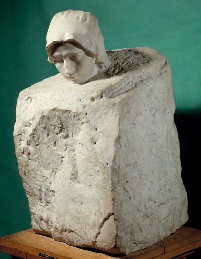 نحت الفكر لأوغست رودين (1840-1917) 1886-1889 باريس ، متحف رودين بواسطة أوغست رودين