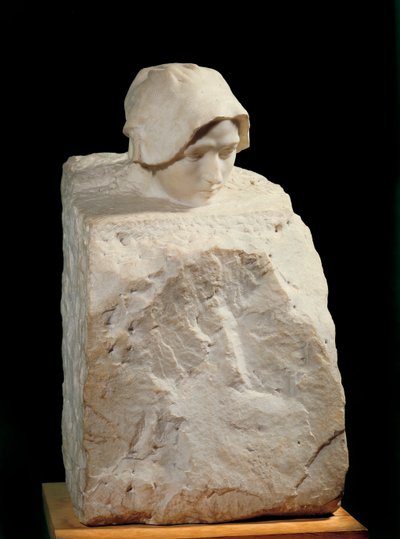 نحت الفكر لأوغست رودين (1840-1917) 1886-1889 باريس ، متحف رودين بواسطة أوغست رودين