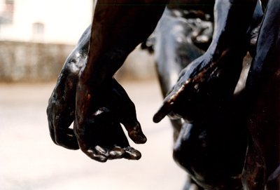 الظلال الثلاثة ، تفاصيل العقارب الثلاثة ، 1881 برونزية التفاصيل 108012 بواسطة Auguste Rodin