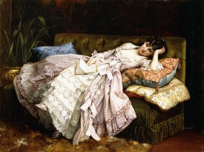 جمال مستلق ، 1877 بواسطة أوغست تولموش
