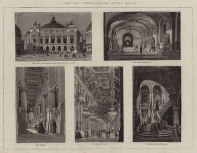 دار الأوبرا الجديدة بباريس بواسطة Auguste Victor Deroy