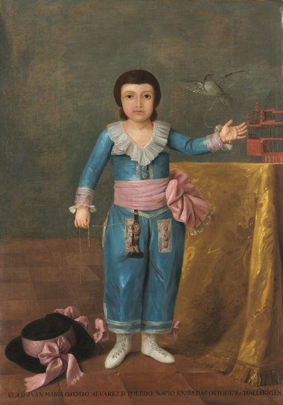 بورتريه لخوان ماريا أوسوريو، حوالي عام 1786 (زيت على قماش) بواسطة أوغسطين إستيفي ماركيز