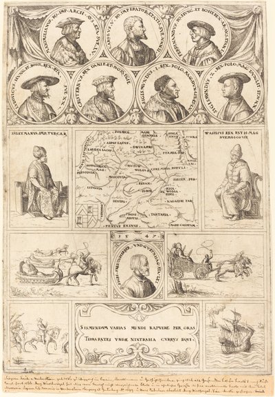 سيغيسموند من هيربرشتاين 1548. بواسطة أوغسطين هيرشفوغل