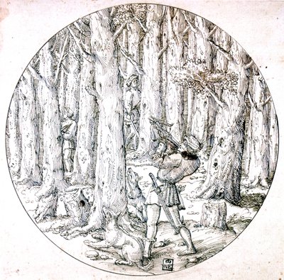 المطاردة ، c1513-1553 بواسطة أوغسطين هيرشفوغل