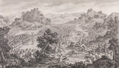 انتصار القرمان العظيم 1770. بواسطة أوغسطين دي سانت أوبين