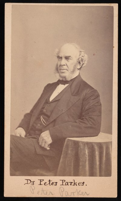 صورة بيتر باركر 1804-1888 ، 1869. بواسطة أوغسطس مارشال