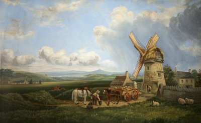 طاحونة كيرسي، Minchinhampton Common، جلوسيسترشاير بواسطة أوغسطس تورنر