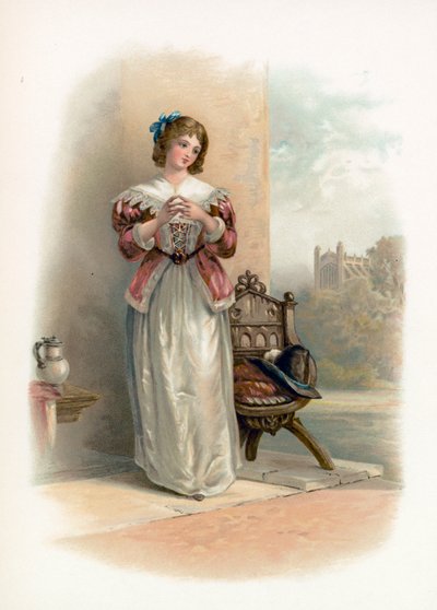 آن بيج من زوجات Merry of Windsor بواسطة أوغستس وول Callcott