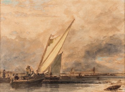 على ميدواي، التاريخ غير معروف (ألوان مائية على ورق) بواسطة أوغستس وول Callcott
