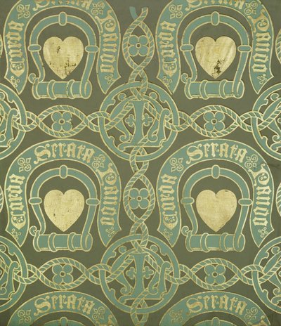 عزر القلب تصميم خلفية الكنسية بواسطة Augustus Welby Northmore Pugin