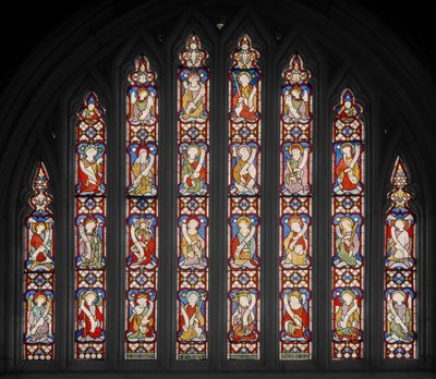 تي ديوم ، 1850 (زجاج ملون) بواسطة Augustus Welby Northmore Pugin