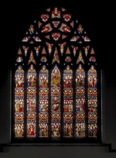 انتصار الكنيسة ، 1884 (زجاج ملون) بواسطة Augustus Welby Northmore Pugin