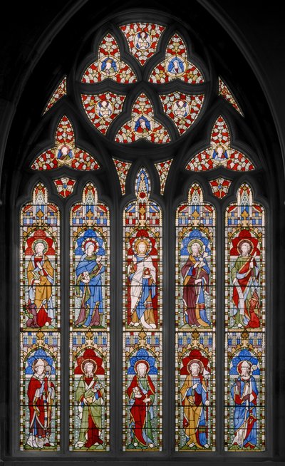 النافذة الغربية (زجاج ملون) بواسطة Augustus Welby Northmore Pugin