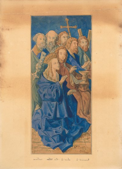 نافذة ويست إند ، جنوب الممر ، سانت فنسنت بواسطة Augustus Welby Northmore Pugin