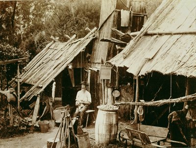 المنقب الأسترالي ، 1880s (صورة بني داكن) بواسطة المدرسة الاسترالية