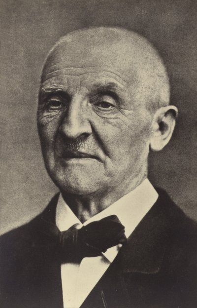 أنتون بروكنر ، مؤلف نمساوي (1824-1896). بواسطة مصور نمساوي