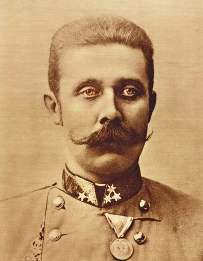 صورة الأرشيدوق فرانز فرديناند عام 1893 بواسطة Austrian School
