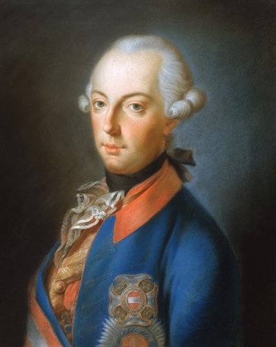 صورة لجوزيف الثاني من هابسبورغ ، 1770 بواسطة المدرسة النمساوية