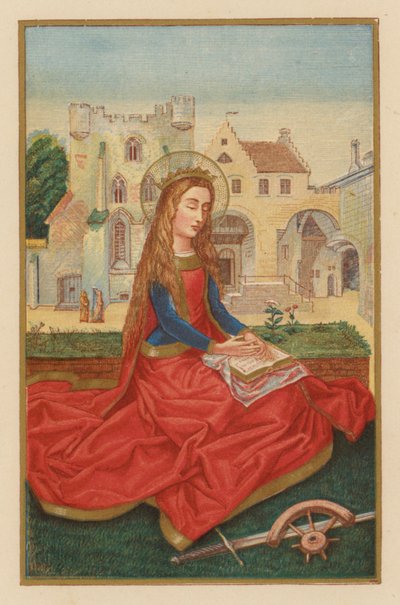 S Katerina Virg at Mart (مع كرامولي) بواسطة المدرسة النمساوية