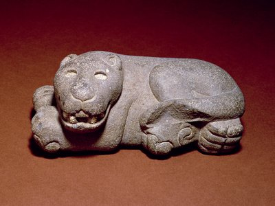 مستلق جاكوار ، 1440-1521 بواسطة ازتيك