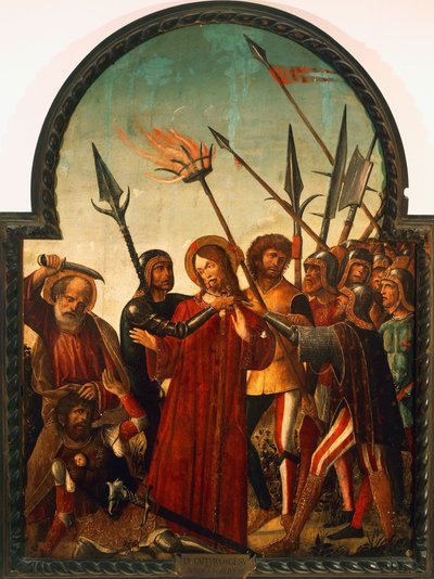 القبض على المسيح ، بواسطة بالداسار دي ماتيو كاراري (حوالي 1460-1520) بواسطة Baldassare di Matteo Carrari